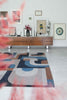 Louis De Poortere Nuance Module 9196 Camel Blue Area Rug Lifestyle Image Feature