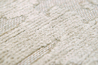 Louis De Poortere Structures Baobab 9197 Dry Beige Area Rug Detail Image