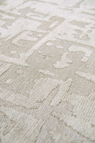 Louis De Poortere Structures Baobab 9197 Dry Beige Area Rug Detail Image