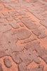 Louis De Poortere Structures Baobab 9199 Za Copper Area Rug Detail Image