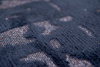 Louis De Poortere Structures Baobab 9200 Black Water Area Rug Detail Image
