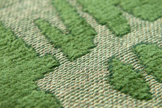 Louis De Poortere Structures Baobab 9202 Perrier's Green Area Rug Detail Image