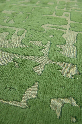 Louis De Poortere Structures Baobab 9202 Perrier's Green Area Rug Detail Image