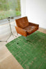 Louis De Poortere Structures Baobab 9202 Perrier's Green Area Rug Lifestyle Image Feature