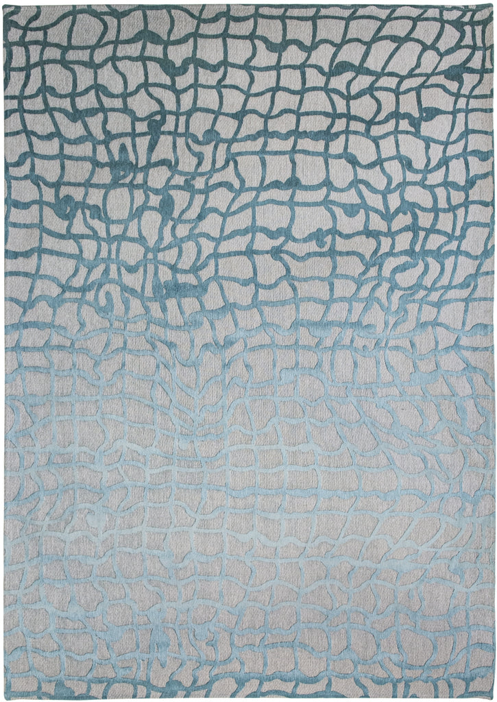 Louis De Poortere Mad Men Dedalo 9203 Blue Marine Area Rug main image