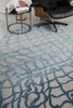 Louis De Poortere Mad Men Dedalo 9203 Blue Marine Area Rug Lifestyle Image Feature