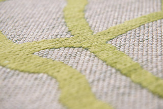 Louis De Poortere Mad Men Dedalo 9204 Republic Green Area Rug Detail Image