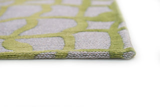 Louis De Poortere Mad Men Dedalo 9204 Republic Green Area Rug Pile Image