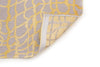 Louis De Poortere Mad Men Dedalo 9205 Yellow Scarab Area Rug Backing Image