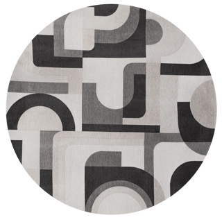 Louis De Poortere Nuance Module 9206 Saxon Beige Area Rug Round Main Image