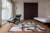 Louis De Poortere Nuance Module 9206 Saxon Beige Area Rug Lifestyle Image Feature