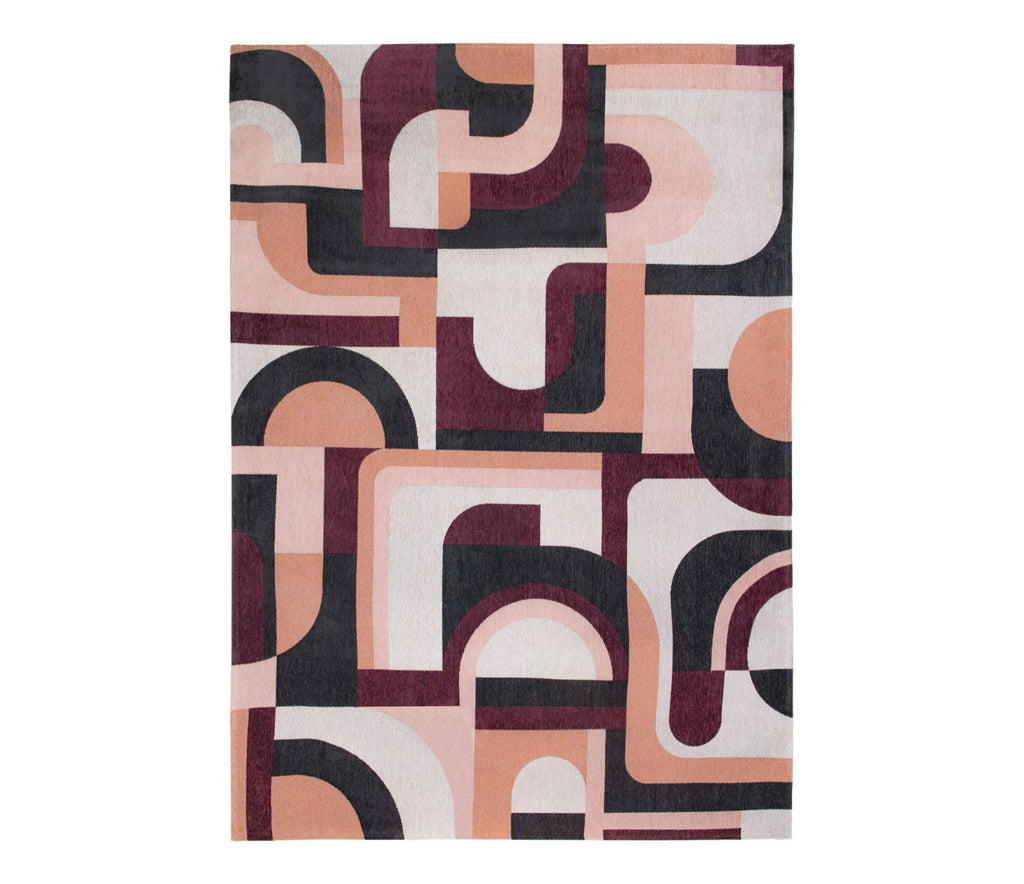 Louis De Poortere Nuance Module 9209 Pink Rohe Area Rug main image