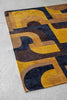 Louis De Poortere Nuance Module 9210 Yellow Meyer Area Rug Lifestyle Image Feature