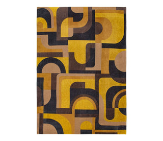 Louis De Poortere Nuance Module 9210 Yellow Meyer Area Rug main image