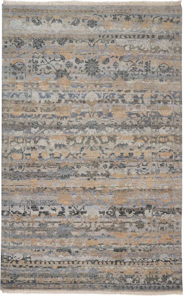 Havila Fine Rugs Metz H1702 Blue/Mist Area Rug