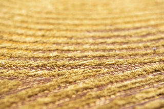 Louis De Poortere Meditation Coral 9226 Jelly Gold Area Rug Detail Image