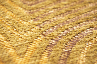 Louis De Poortere Meditation Coral 9226 Jelly Gold Area Rug Detail Image