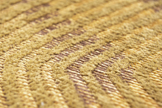 Louis De Poortere Meditation Coral 9226 Jelly Gold Area Rug Detail Image