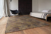 Louis De Poortere Meditation Coral 9227 Black Gold Area Rug Lifestyle Image Feature
