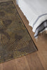 Louis De Poortere Meditation Coral 9227 Black Gold Area Rug Lifestyle Image Feature
