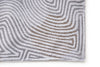 Louis De Poortere Meditation Coral 9228 Oyster White Area Rug Corner Image