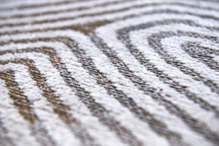 Louis De Poortere Meditation Coral 9228 Oyster White Area Rug Detail Image