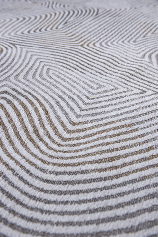 Louis De Poortere Meditation Coral 9228 Oyster White Area Rug Detail Image