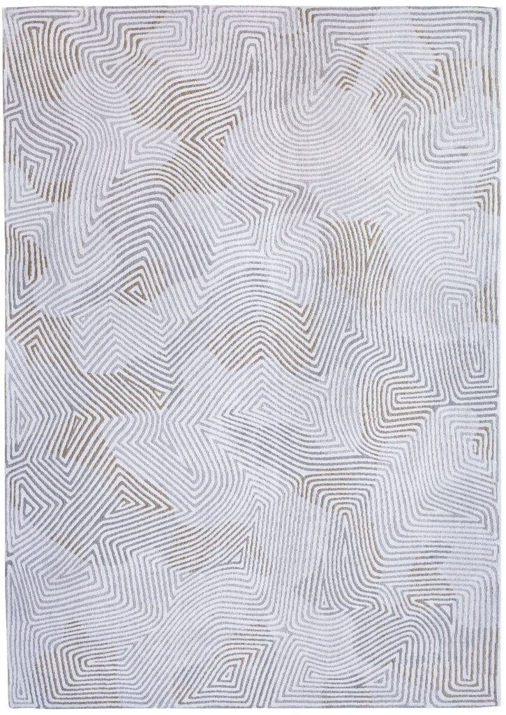 Louis De Poortere Meditation Coral 9228 Oyster White Area Rug main image