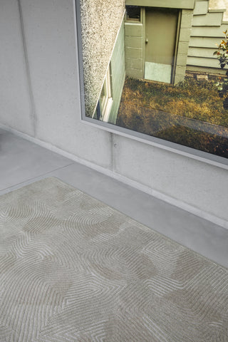 Louis De Poortere Meditation Coral 9229 Shell Beige Area Rug Lifestyle Image Feature
