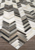 Couristan Chalet Freeform Cappucino Area Rug Close Up Image