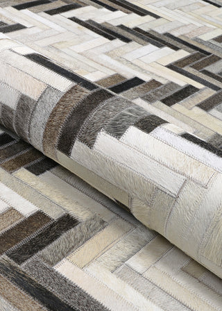 Couristan Chalet Freeform Cappucino Area Rug Detail Image