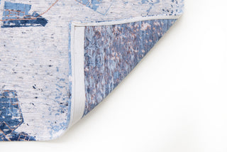 Louis De Poortere Cities Tokyo 9314 Conductive Blue Area Rug Backing Image
