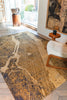 Louis De Poortere Cities New York 9315 Gatsby Gold Area Rug Lifestyle Image Feature