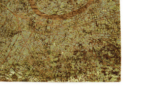 Louis De Poortere Cities London 9320 Green Meadows Area Rug Corner Image
