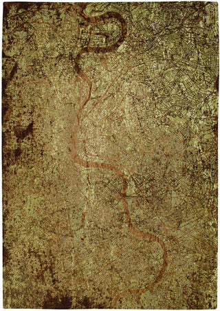 Louis De Poortere Cities London 9320 Green Meadows Area Rug main image