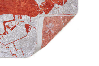 Louis De Poortere Cities Amsterdam 9323 Orange Cut Area Rug Backing Image