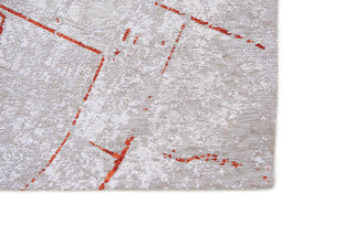 Louis De Poortere Cities Amsterdam 9323 Orange Cut Area Rug Corner Image