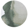 Louis De Poortere Meditation Lagoon 9331 Palm Green Area Rug Round Main Image