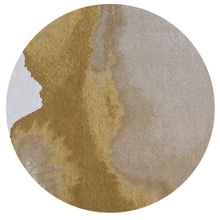 Louis De Poortere Meditation Lagoon 9333 Sunset Area Rug Round Main Image