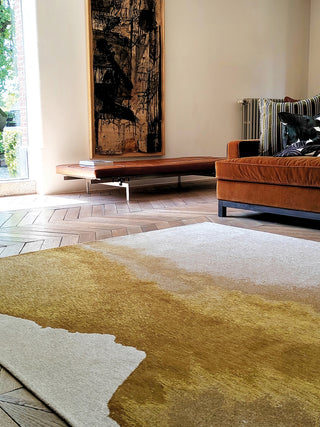 Louis De Poortere Meditation Lagoon 9333 Sunset Area Rug Lifestyle Image Feature