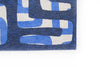 Louis De Poortere Craft Kuba 9336 Ultramarine Area Rug Corner Image
