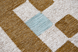 Louis De Poortere Craft Chess 9338 Honey Area Rug Detail Image