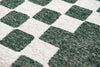 Louis De Poortere Craft Chess 9339 Deep Green Area Rug Detail Image