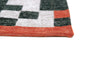 Louis De Poortere Craft Chess 9339 Deep Green Area Rug Pile Image
