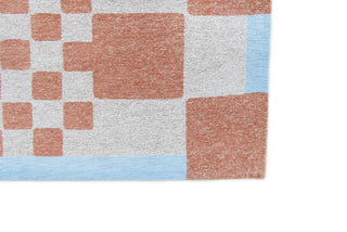 Louis De Poortere Craft Chess 9341 Nude Area Rug Corner Image