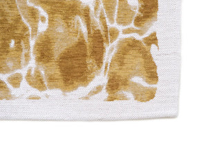 Louis De Poortere Meditation Swim 9349 Saffron Area Rug Corner Image