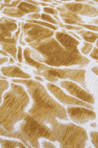 Louis De Poortere Meditation Swim 9349 Saffron Area Rug Detail Image