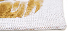 Louis De Poortere Meditation Swim 9349 Saffron Area Rug Pile Image