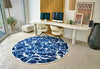 Louis De Poortere Meditation Swim 9351 Surf Area Rug Lifestyle Image Feature