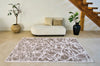 Louis De Poortere Meditation Swim 9353 Grit Area Rug Lifestyle Image Feature